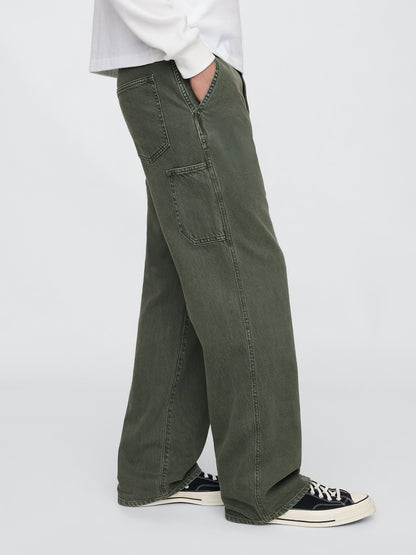 Haki Ultrasoft Baggy Carpenter Jean Pantolon