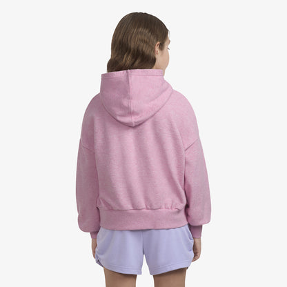 Converse Oversized Varsity Çocuk Pembe Sweatshirt