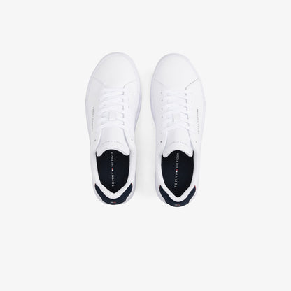 Tommy Hilfiger Court Leather Erkek Beyaz Spor Ayakkabı