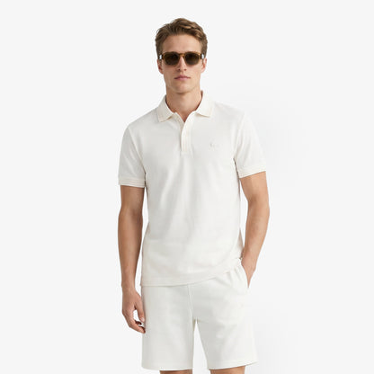 Lacoste Regular Fit Erkek Krem Polo
