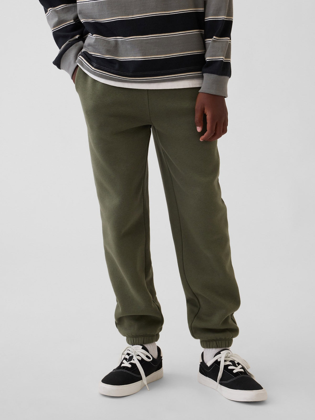 Haki Vintagesoft Relaxed Logo Jogger Eşofman Altı