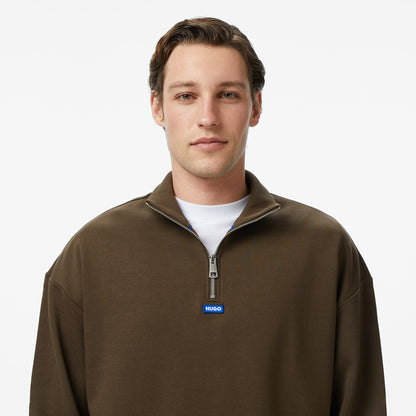 Hugo Neeler Erkek Kahverengi Sweatshirt