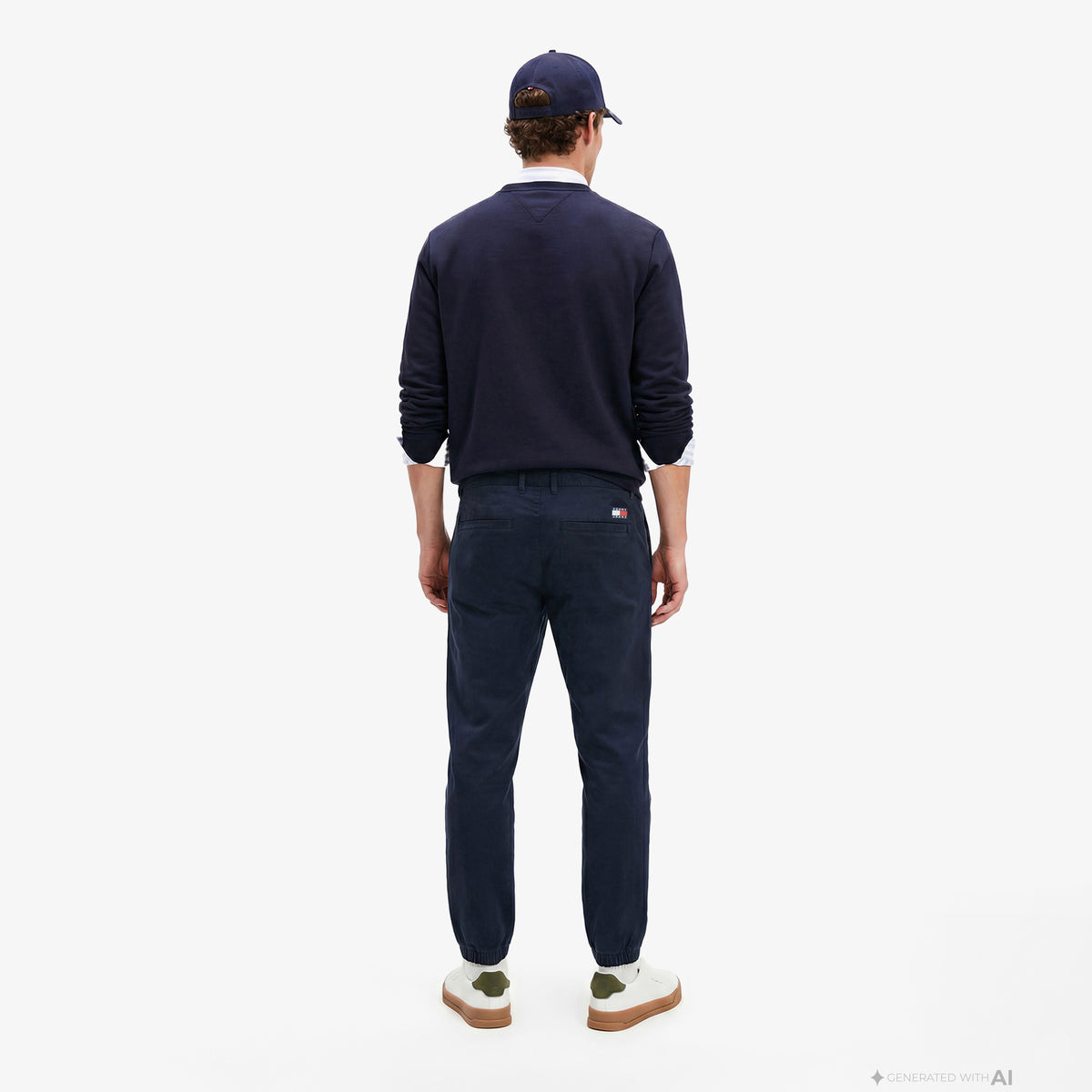 Tommy Hilfiger Scanton Erkek Lacivert Pantolon