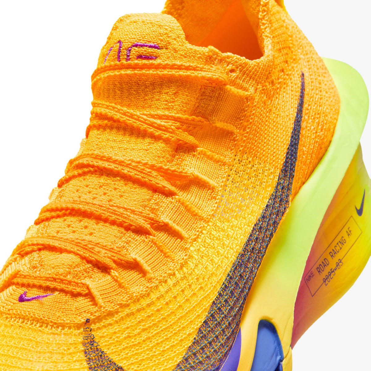 Nike Alphafly 3 Kadın Sarı Koşu Ayakkabısı