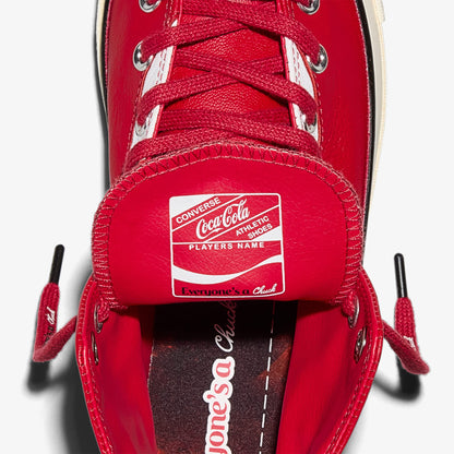 Converse X Coca-cola Chuck 70 Unisex Kırmızı Deri Sneaker
