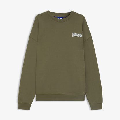 Hugo Nyrocrew Erkek Haki Sweatshirt