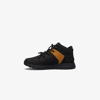Timberland Sprint Trekker Mid Bungee Çocuk Siyah Outdoor Ayakkabı