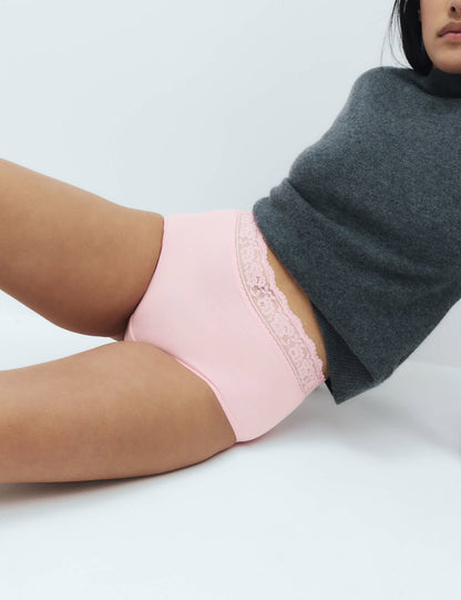 5'li Dantel Detaylı Short Külot Seti