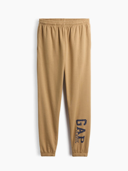 Hardal Relaxed Gap Logo Fransız Havlu Kumaş Jogger Eşofman Altı