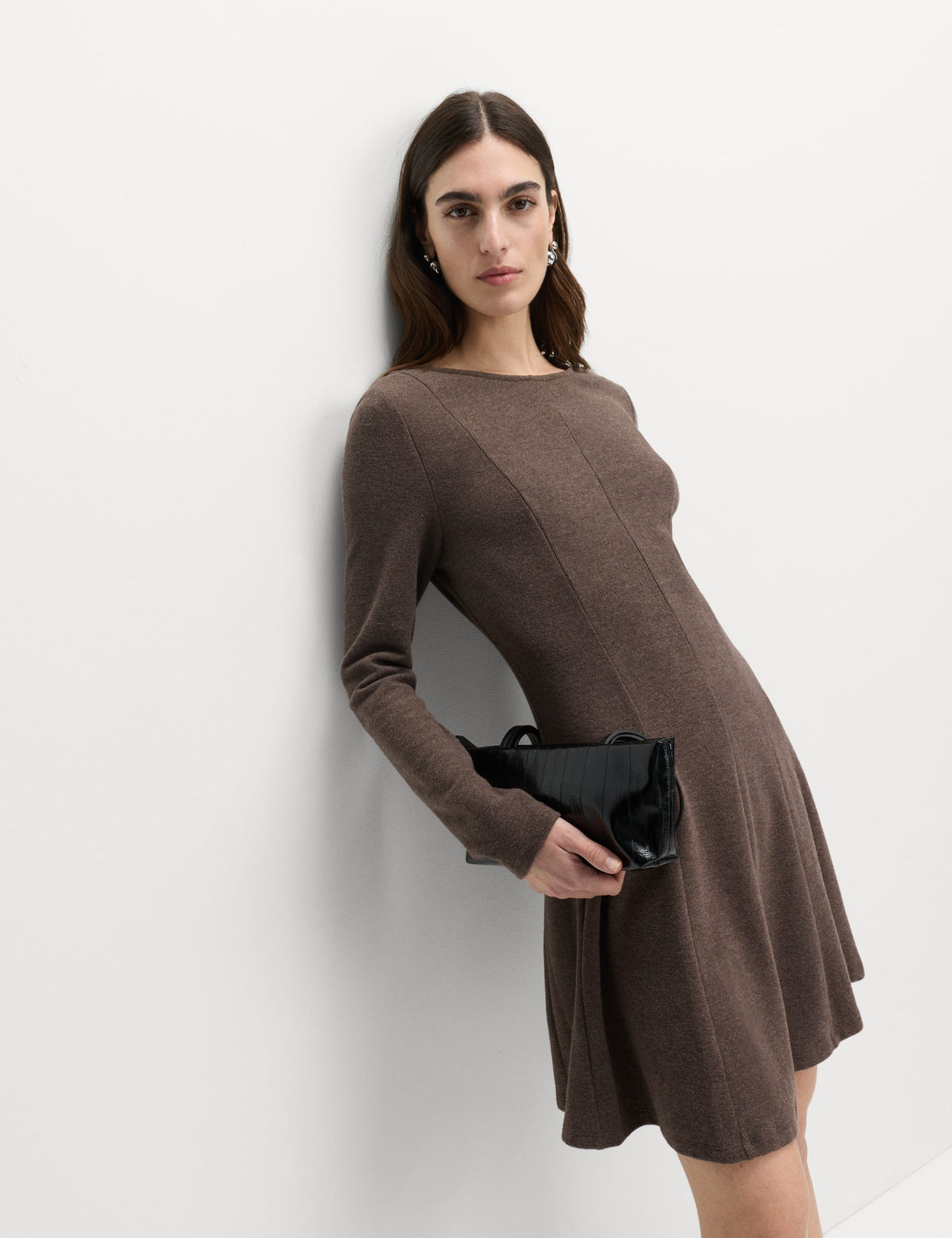 Pamuk Karışımlı Jersey Mini Elbise