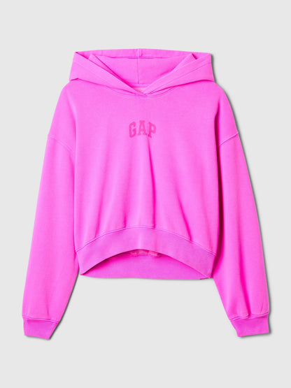Pembe Vintagesoft Crop Logo Sweatshirt