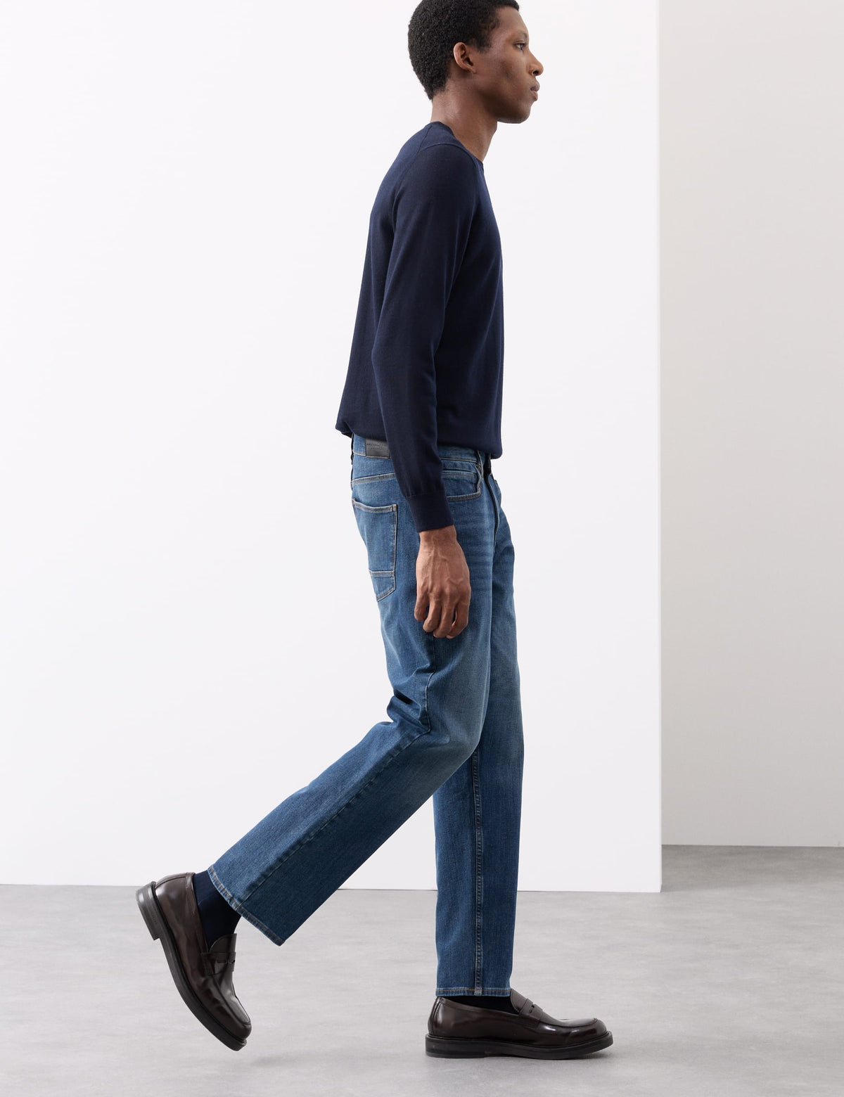 Esnek Straight Fit Jean