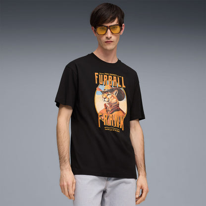 Puma Graphic Erkek Siyah T-shirt
