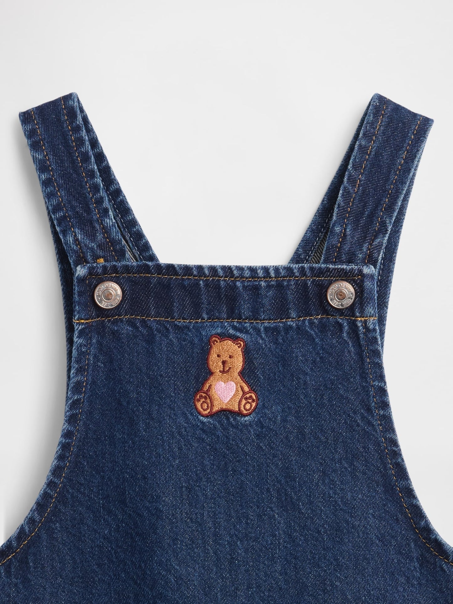 Koyu Mavi Brannan Bear Denim Salopet