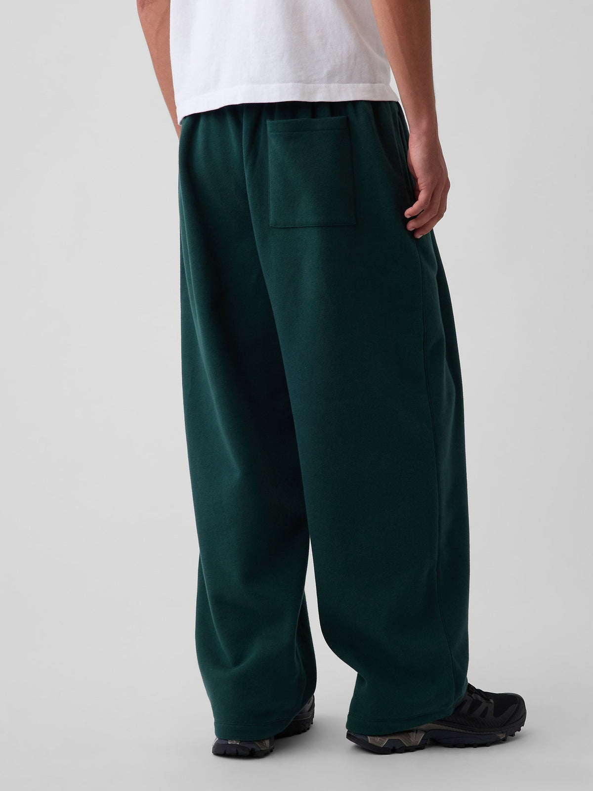 Koyu Yeşil Vintagesoft Baggy Eşofman Altı