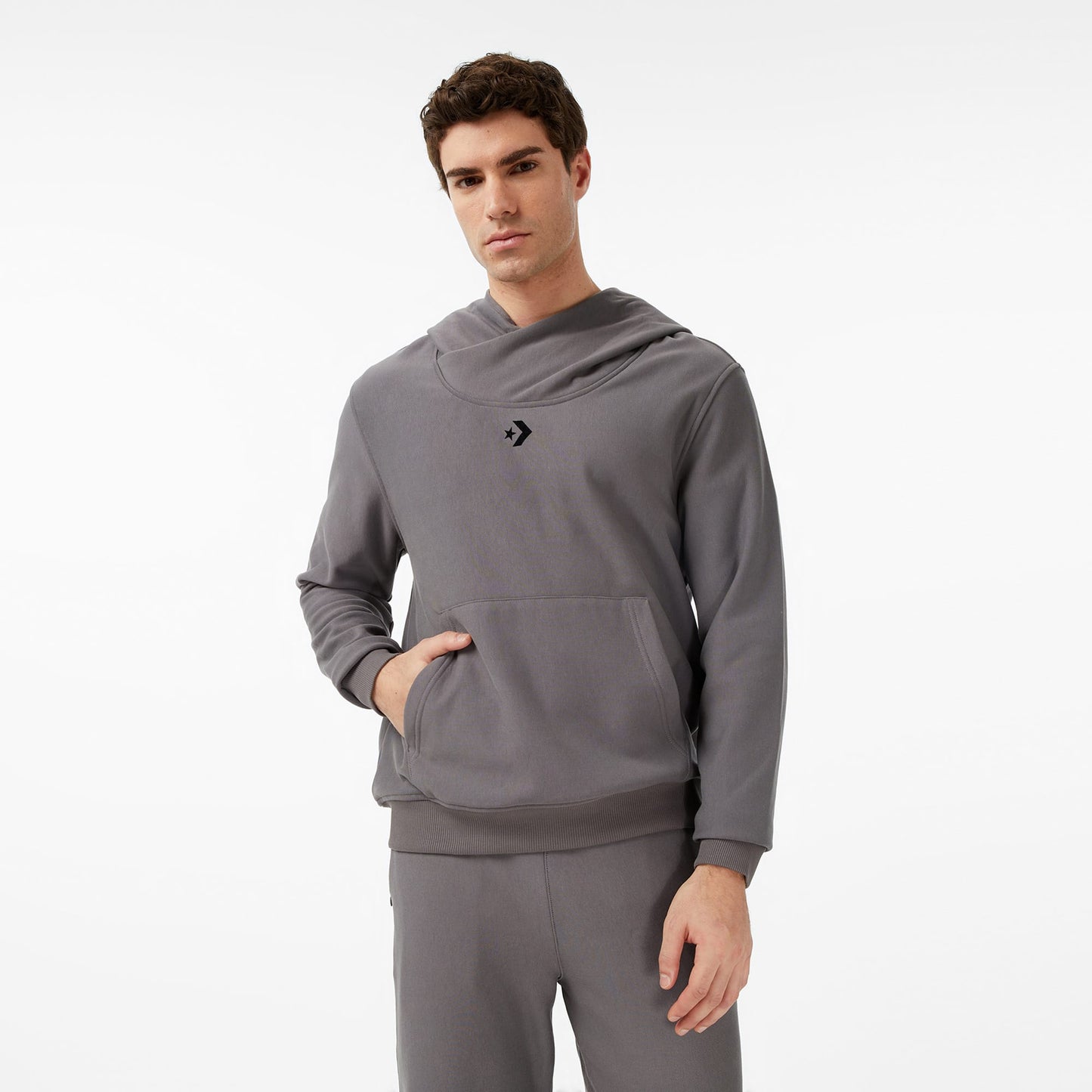Converse Erkek Gri Sweatshirt