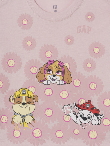 Pembe Paw Patrol Grafik T-shirt