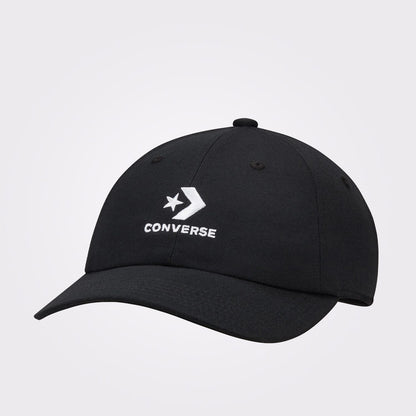 Converse Logo Lock-up Baseball Unisex Siyah Şapka