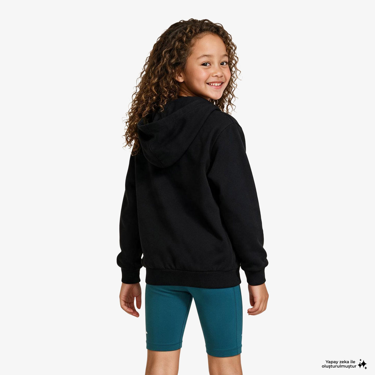 Nike Sportswear Club Çocuk Siyah Hoodie