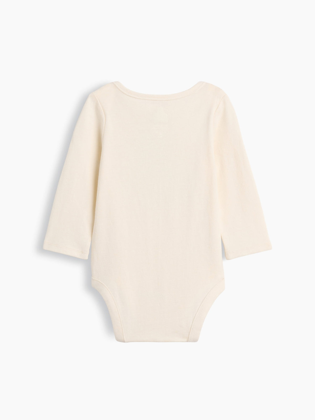 Ekru First Favorites Organik Pamuk Grafik Baskılı Bodysuit