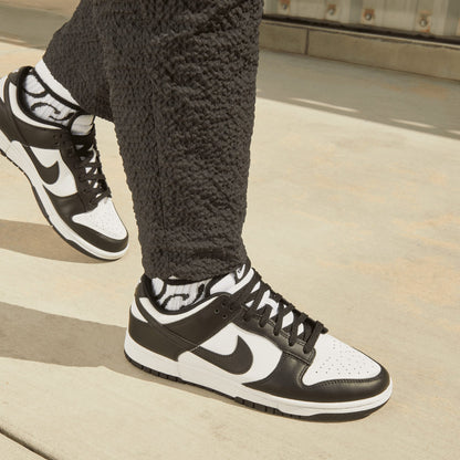 Nike Dunk Low Retro Erkek Siyah/beyaz Sneaker
