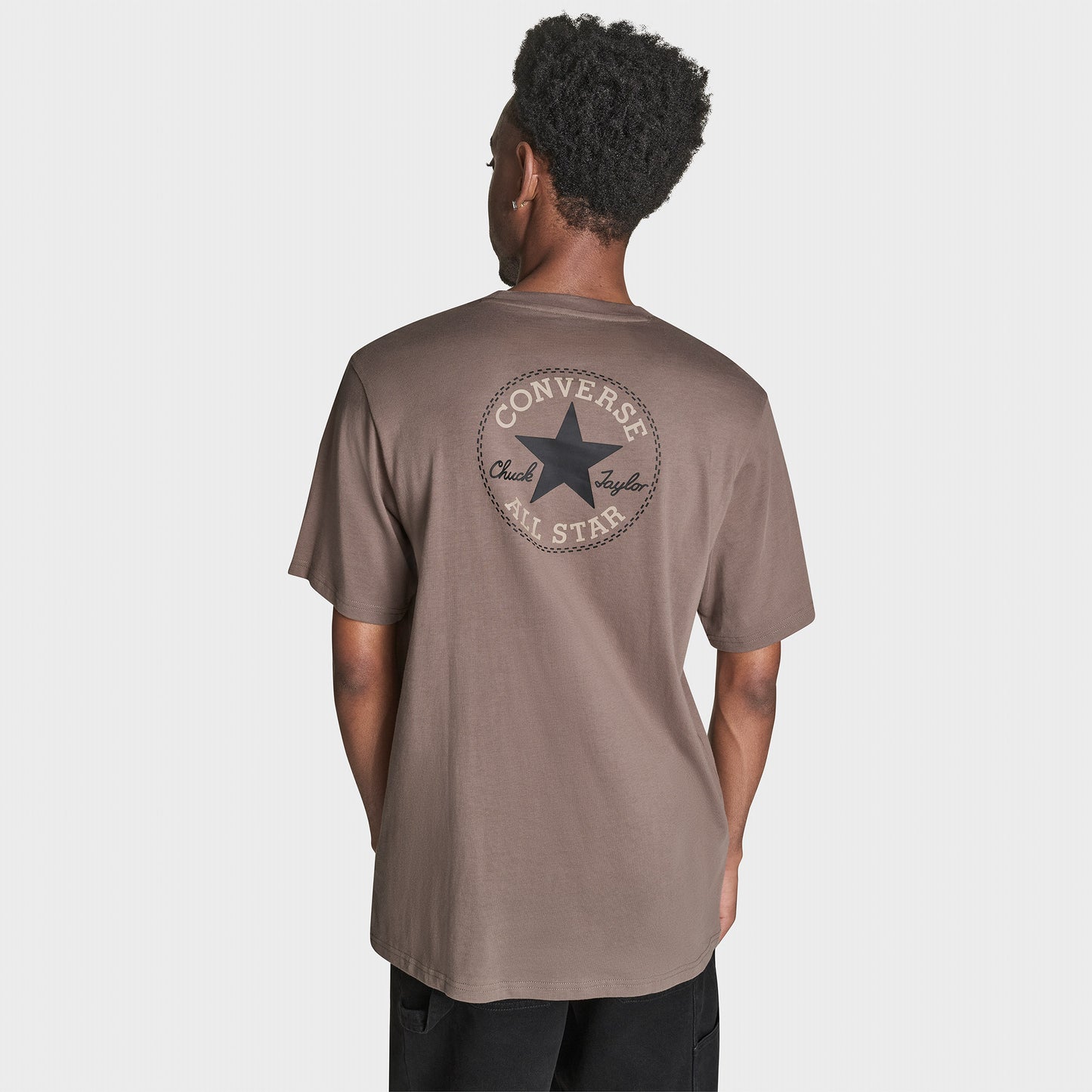 Converse Erkek Kahverengi T-shirt
