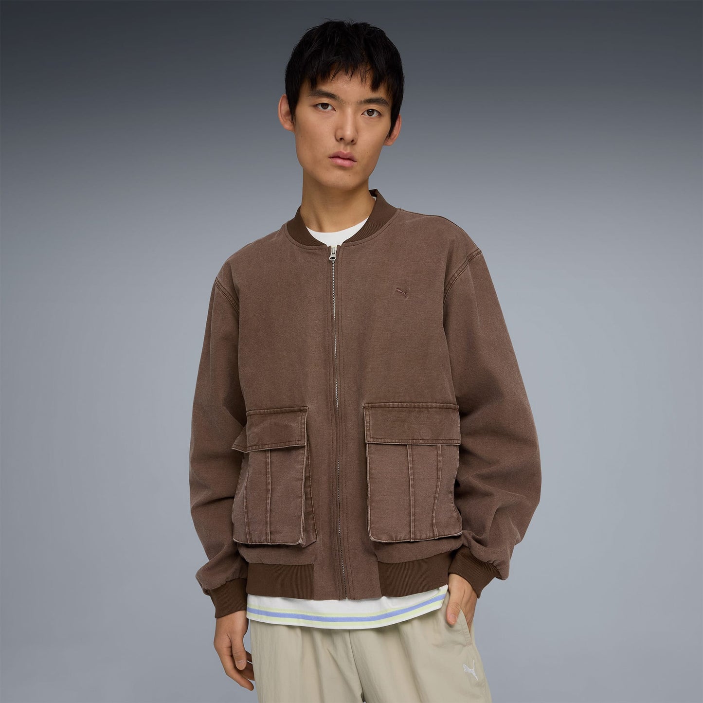 Puma Now Bomber Erkek Kahverengi Ceket
