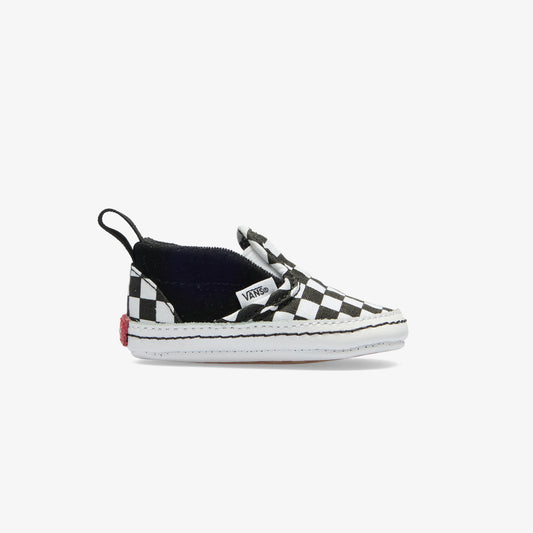 Vans Checker Slip On Bebek Siyah Sneaker
