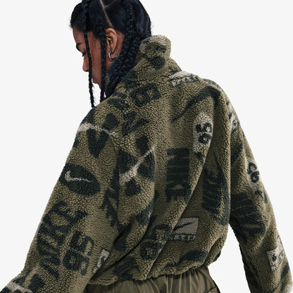 Nike Sportswear Street Sherpa Kadın Haki Ceket