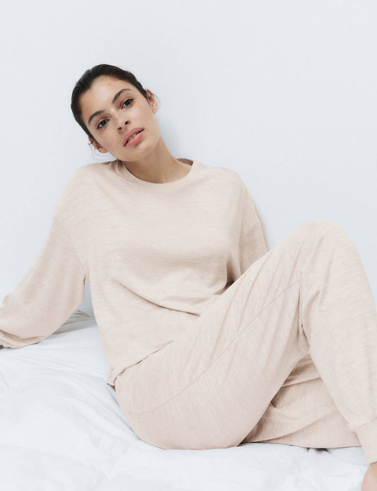 Desenli Pijama Takımı