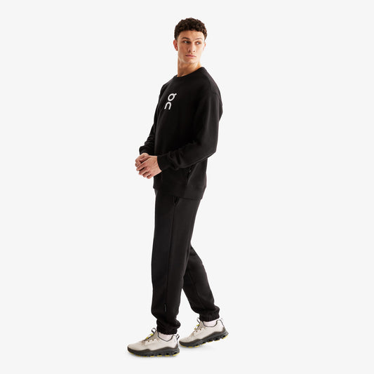 On Club Crew Erkek Siyah Sweatshirt