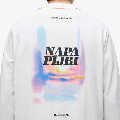 Napapijri S-lodestar Erkek Beyaz T-shirt