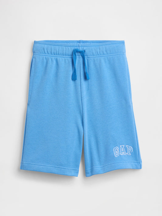 Açık Mavi Kids Relaxed Gap Logo Pull-on Şortlar