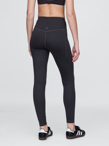 Siyah Gapfit High Rise Power Full Length Tayt