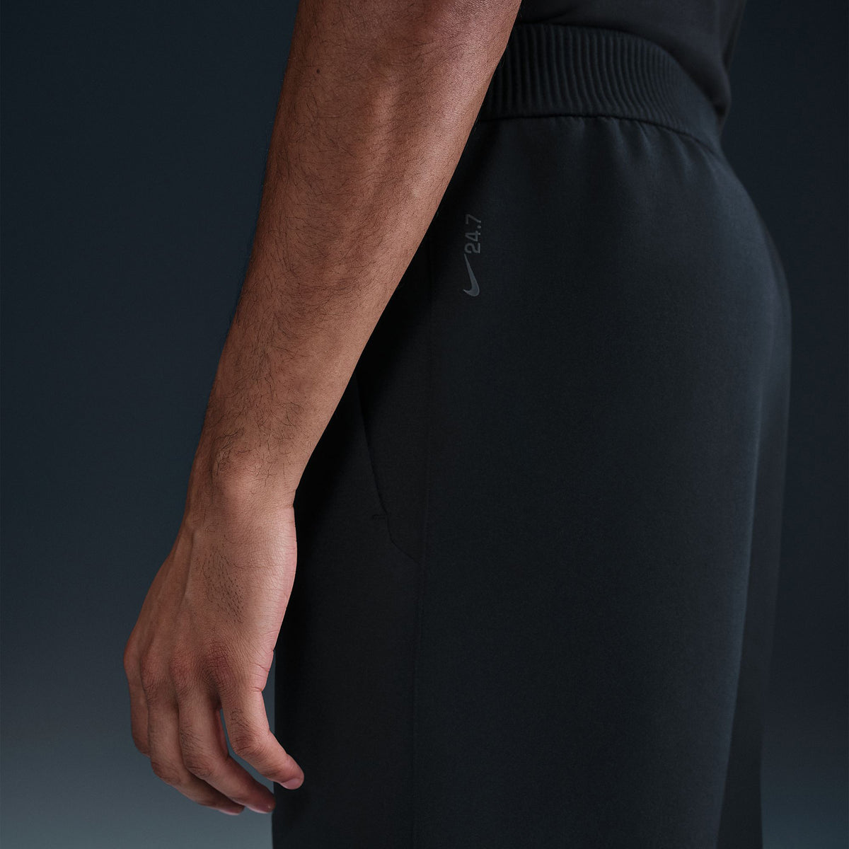 Nike 24.7 Impossiblysoft Dri-fıt Erkek Siyah Eşofman Altı