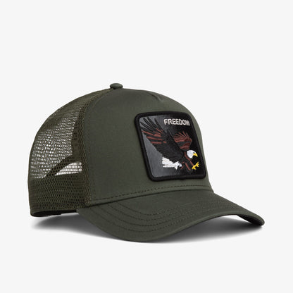 Goorin Bros Freedom Eagle Trucker Unisex Yeşil Şapka