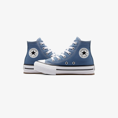 Converse Chuck Taylor All Star Eva Lift Çocuk Mavi Platform Sneaker