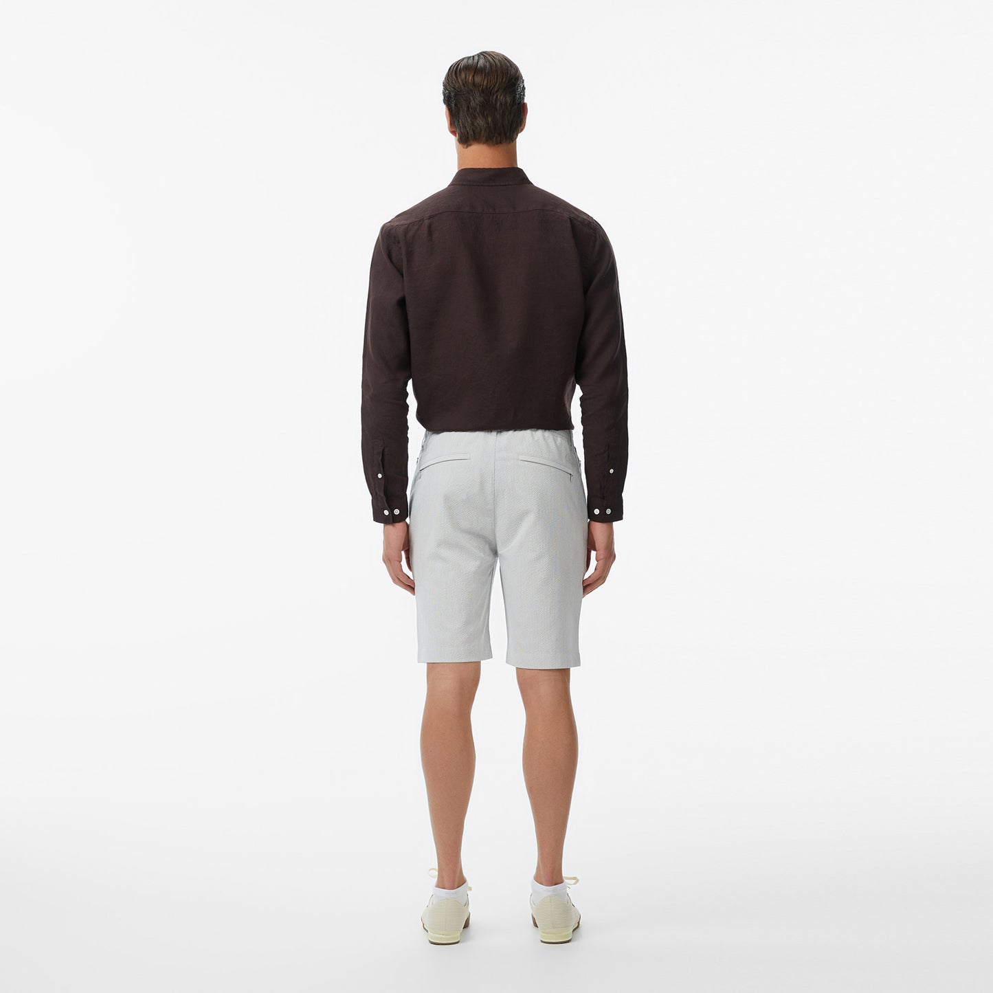 Lacoste Tapered Fit Erkek Gri Şort