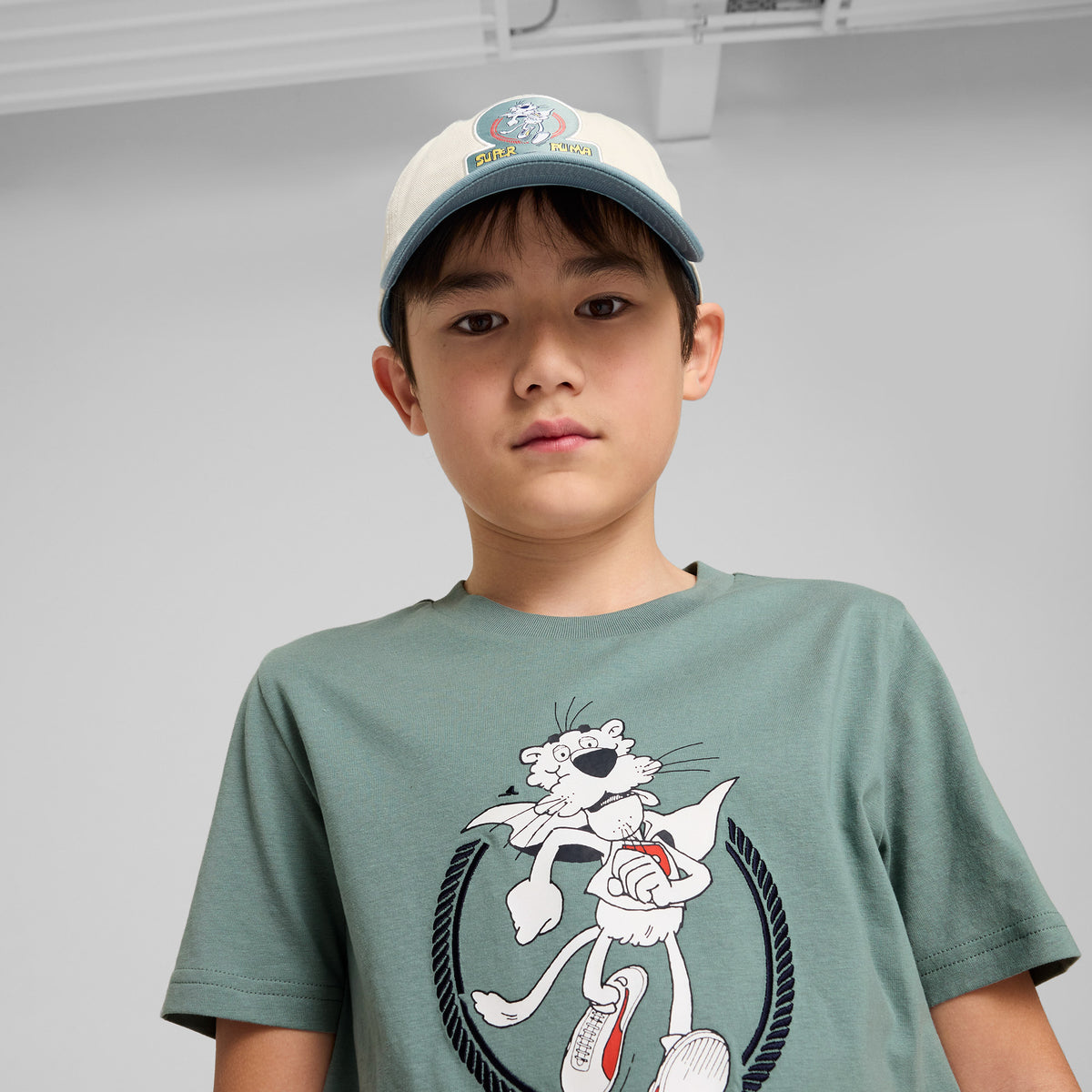Puma Super Dad Jr Çocuk Krem Şapka