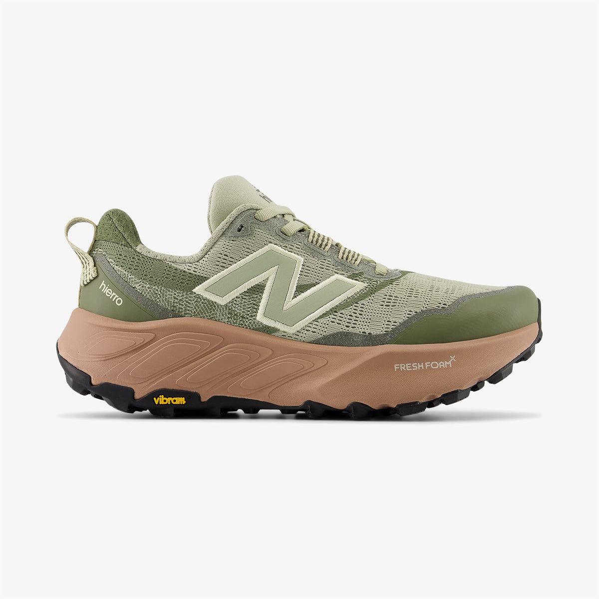 New Balance Fresh Foam X Hierro V9 Kadın Yeşil Koşu Ayakkabısı