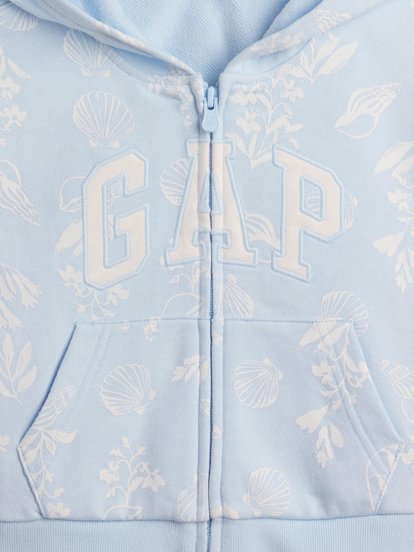 Mavi Relaxed Logo Fransız Havlu Kumaş Fermuarlı Sweatshirt