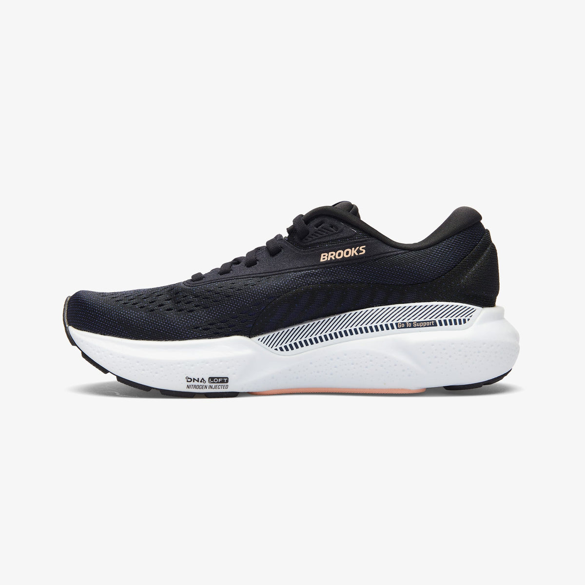 Brooks Adrenaline Gts 24 Kadın Siyah Koşu Ayakkabısı