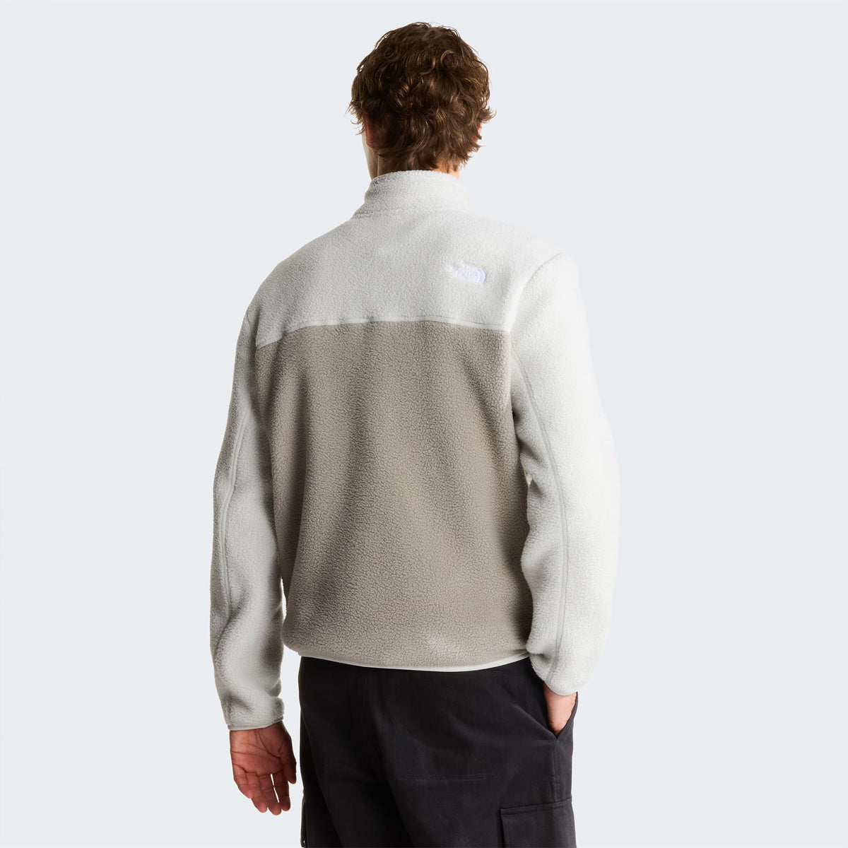 The North Face The Yumiori 1/4 Zip Fleece Erkek Bej Polar