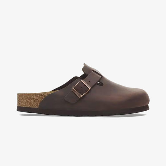 Birkenstock boston Soft Footbed Unisex Kahverengi Terlik