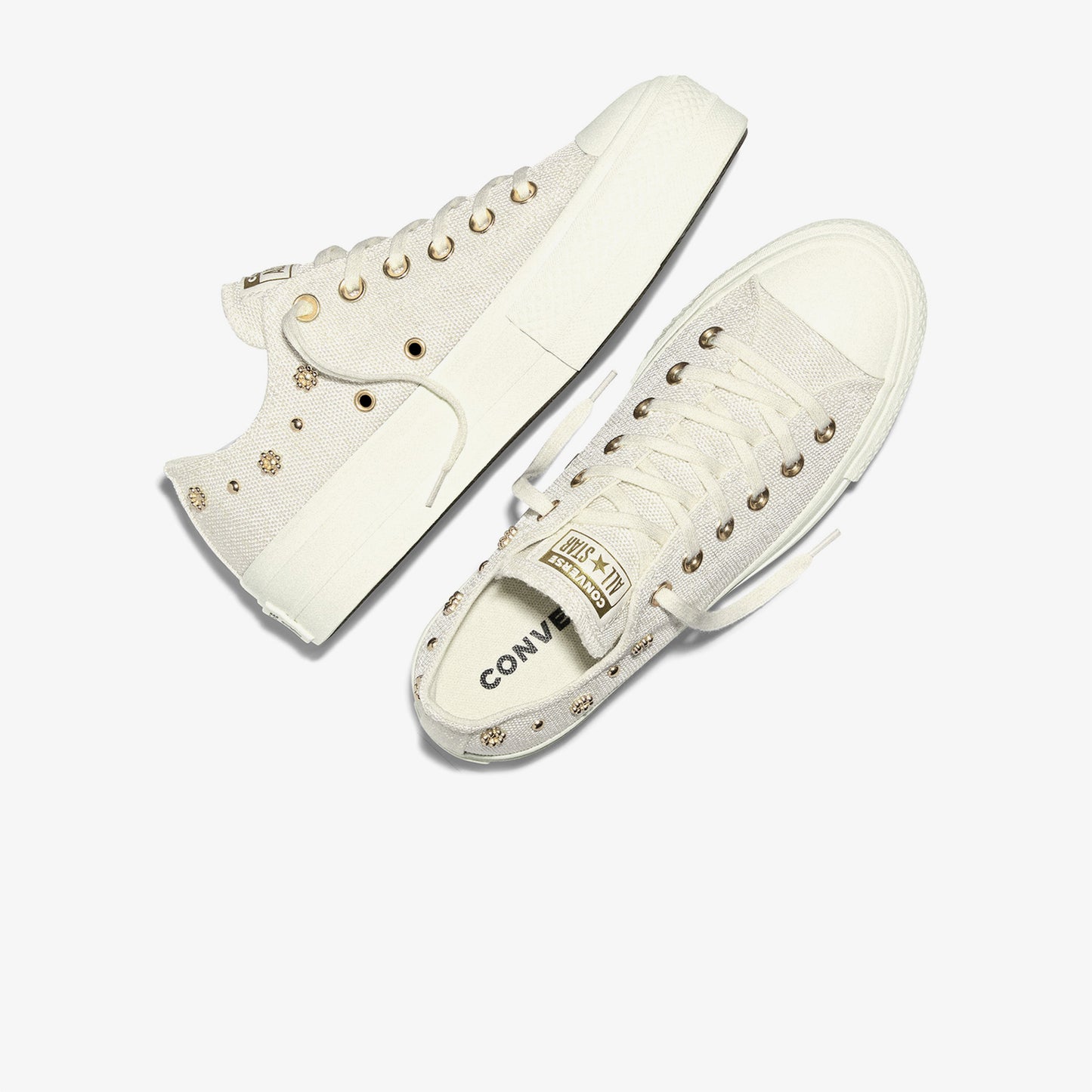 Converse Chuck Taylor All Star Lift Kadın Krem Sneaker