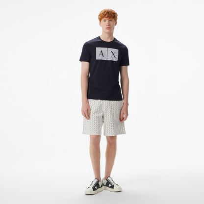 Armani Exchange Erkek Lacivert T-shirt