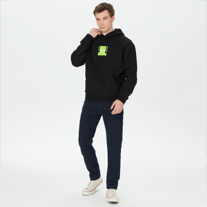 Huf Set Box Erkek Siyah Hoodie