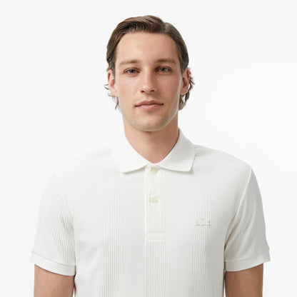 Lacoste Classic Fit Erkek Beyaz Polo