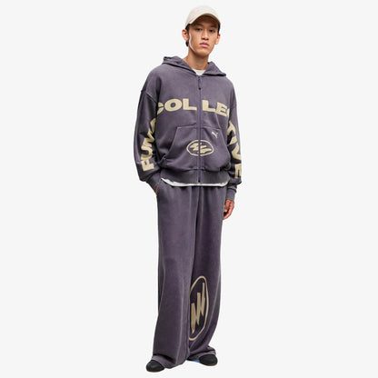 Puma Spc Boxy Full Zip Unisex Mavi Sweatshirt