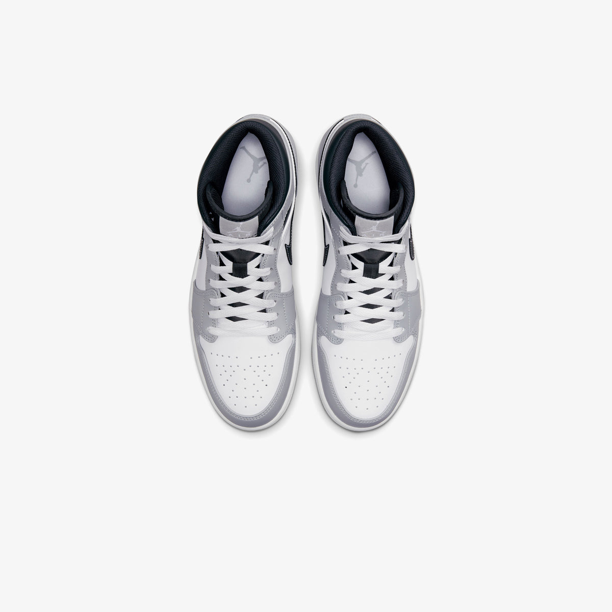Jordan Air 1 Mid Erkek Gri Spor Ayakkabı